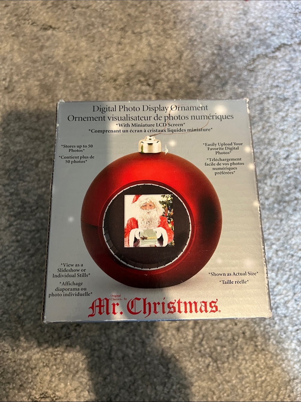 Mr Christmas Digital display Keepsake Ornament